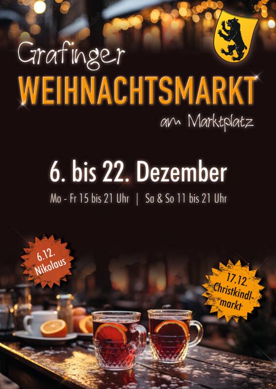 Grafinger Weihnachtsmarkt Wirtschaftsförderung Wirtschaft
